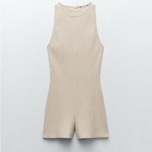 Zara ribbed jumpsuit